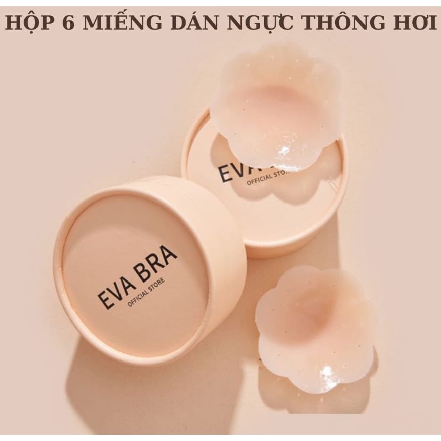 Hộp Eva 3 Miếng Dán Silicon Thông Hơi Mềm Mại