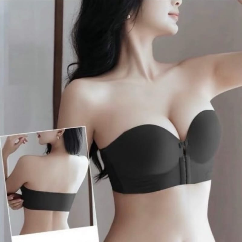 Áo Lót Chống Tụt Cài Trước Có Mút 5P Siêu Nâng Tạo Khe