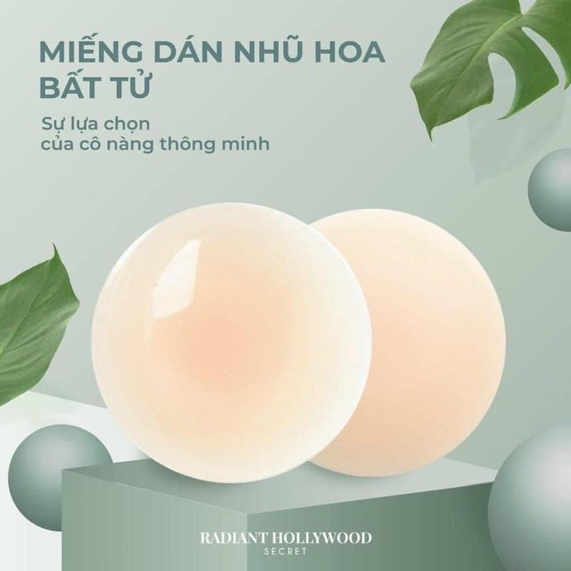 Hộp Dán Nhũ Hoa Nhiệt Tự Thân Siêu Dính Siêu Hot