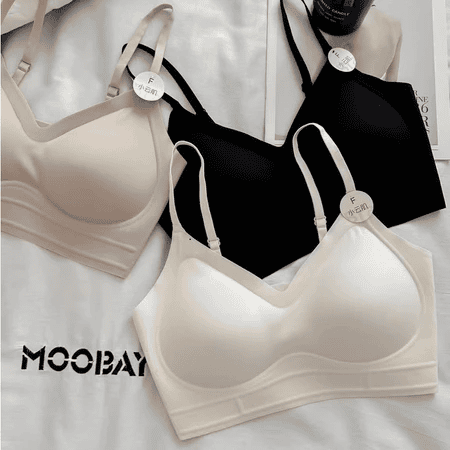 Áo Ngực Nữ Chất Su Trơn Với Dây Đeo VAI Mỏng - hình 3