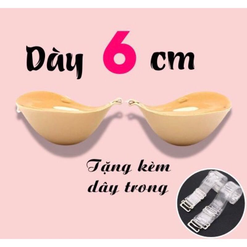Dán Nâng Ngực Có Mút Dày 6Cm, Áo Cài Trước Tạo Khe Siêu Nâng - hình 3